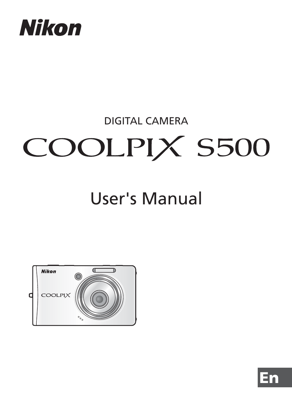 Nikon CoolPix S500 User Manual | 147 pages