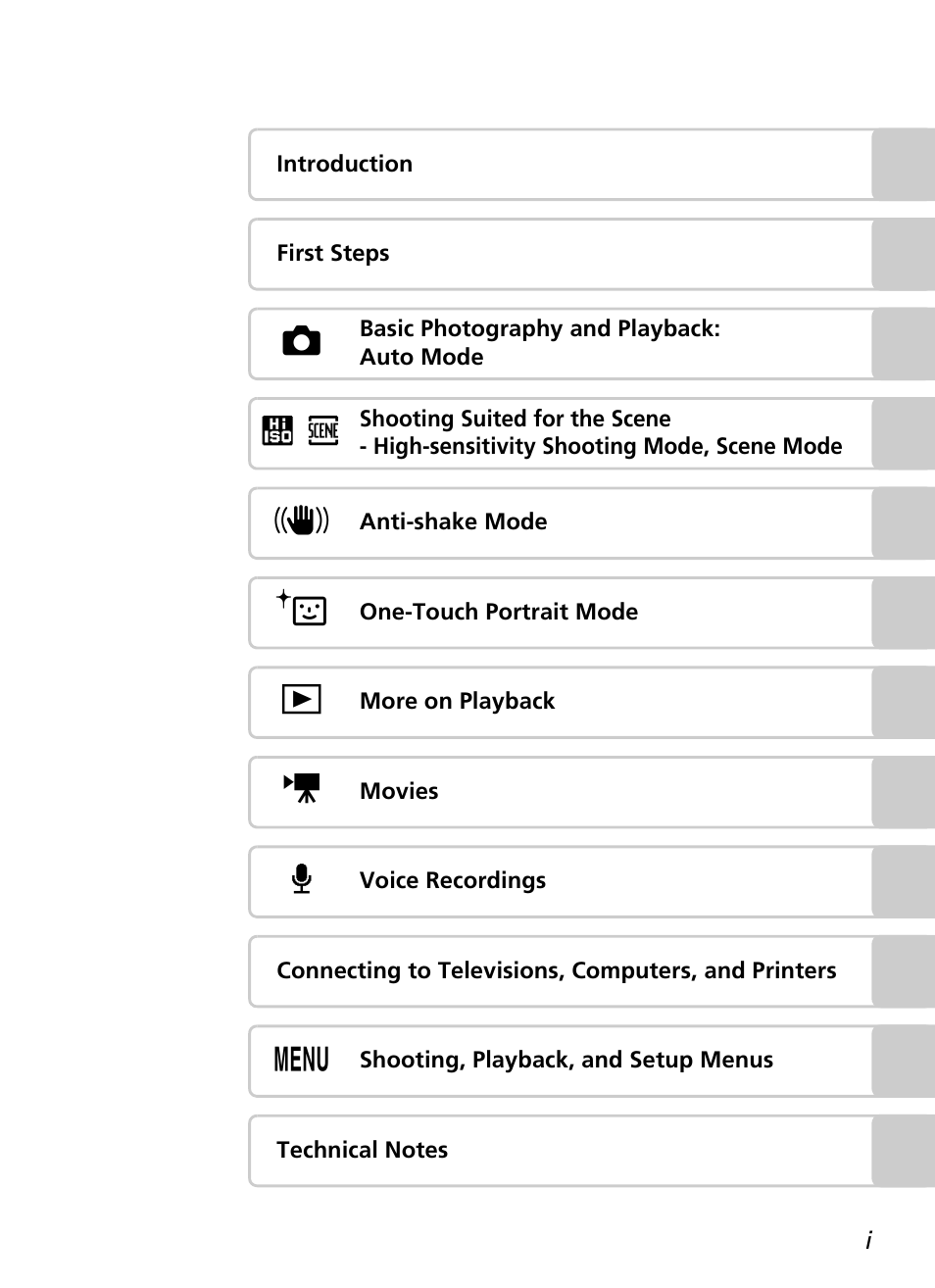 Nikon Coolpix S50 User Manual | Page 3 / 156