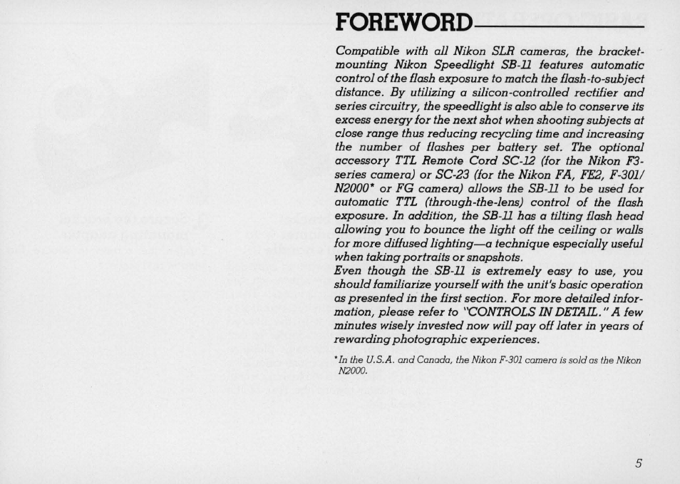 Nikon SB 11 User Manual | Page 5 / 38