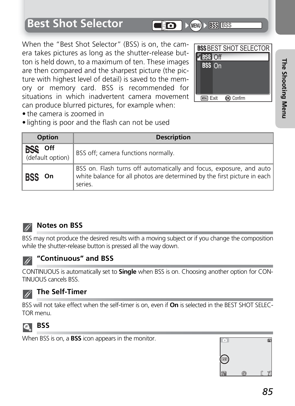 Best shot selector | Nikon 7600 User Manual | Page 95 / 140