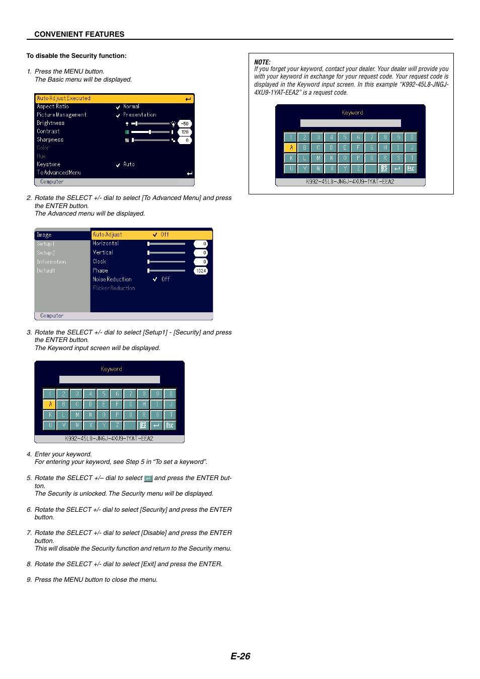 E-26 | Nikon LT170 User Manual | Page 26 / 45