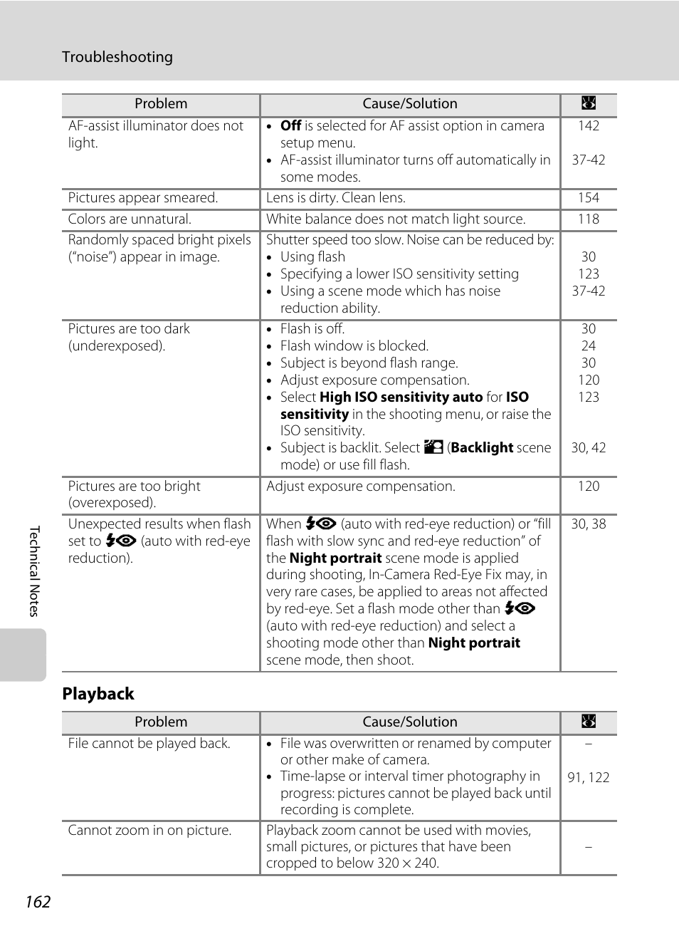 Playback | Nikon Coolpix S60 User Manual | Page 174 / 184