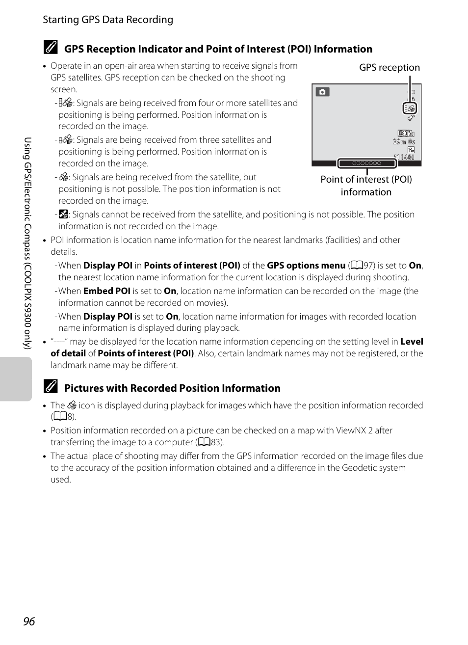 Nikon Coolpix S9300 User Manual | Page 114 / 244