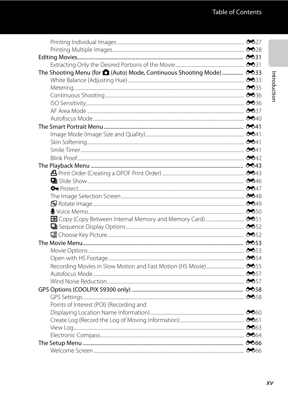 Nikon Coolpix S9300 User Manual | Page 17 / 244