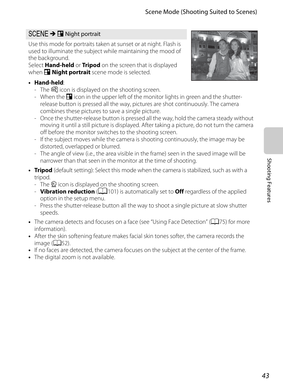 A43) | Nikon Coolpix S9300 User Manual | Page 61 / 244