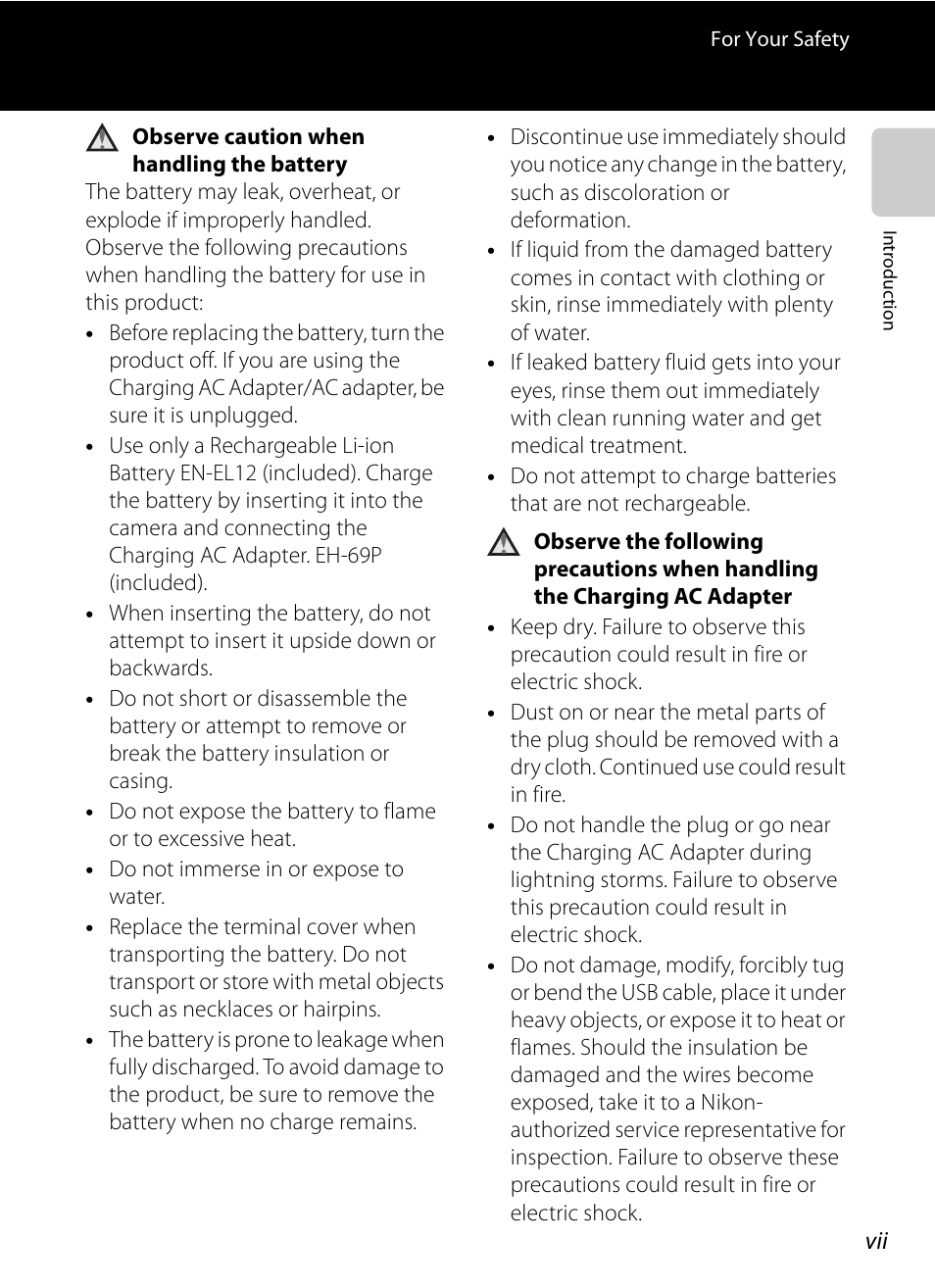 Nikon Coolpix S9300 User Manual | Page 9 / 244