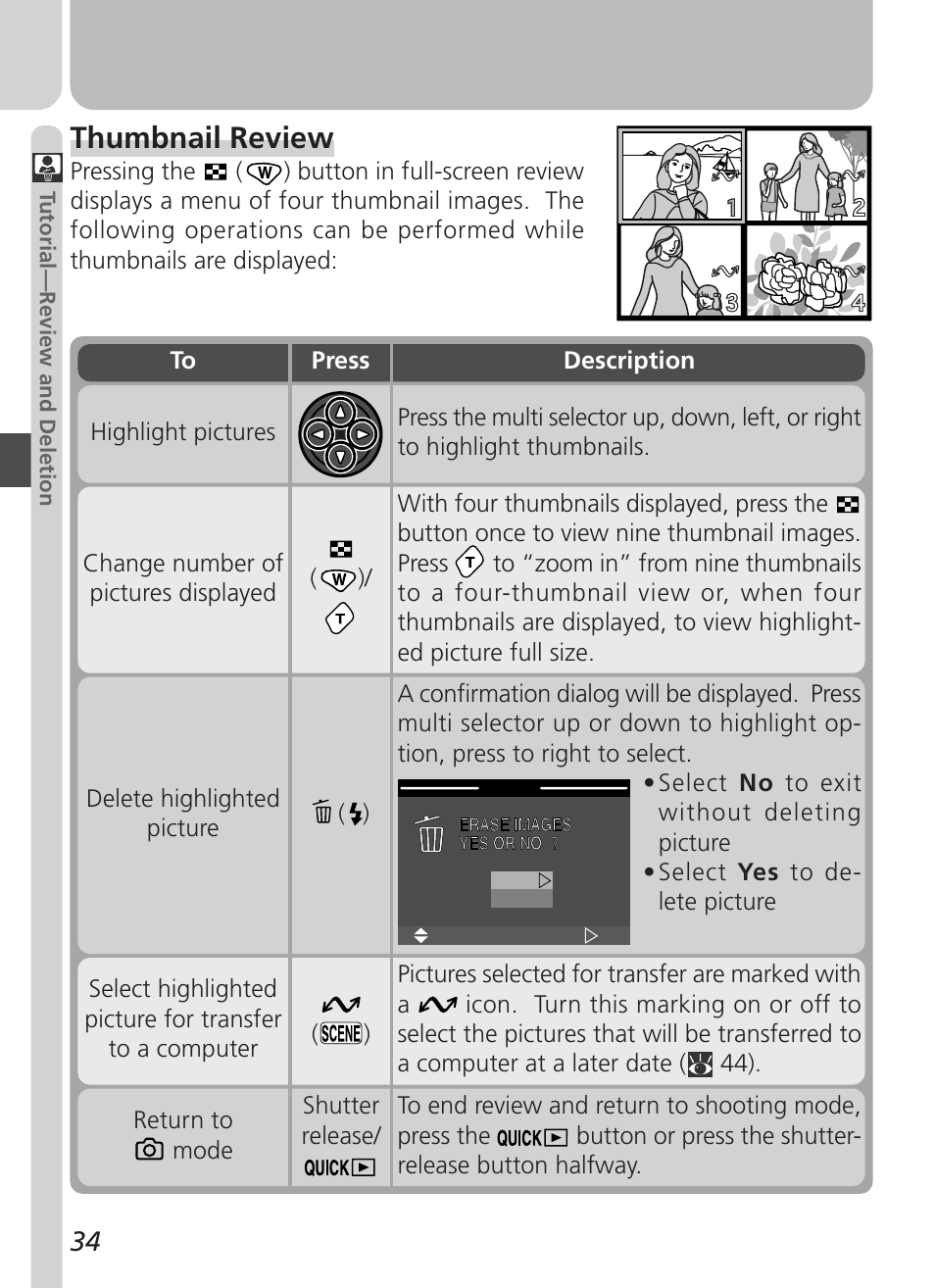 Thumbnail review | Nikon Coolpix 2500 User Manual | Page 46 / 120