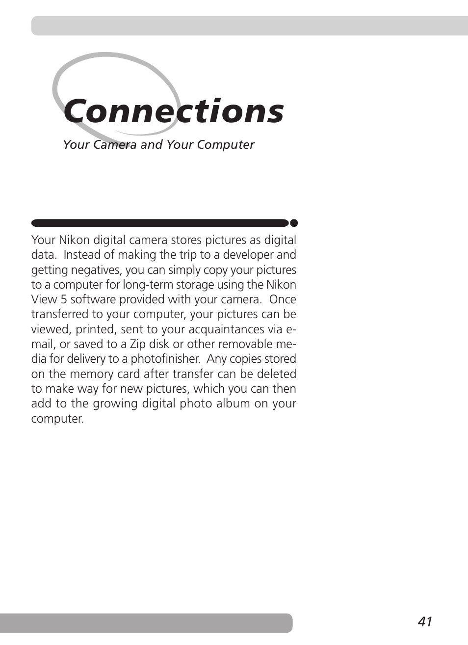 Connections | Nikon Coolpix 2500 User Manual | Page 53 / 120