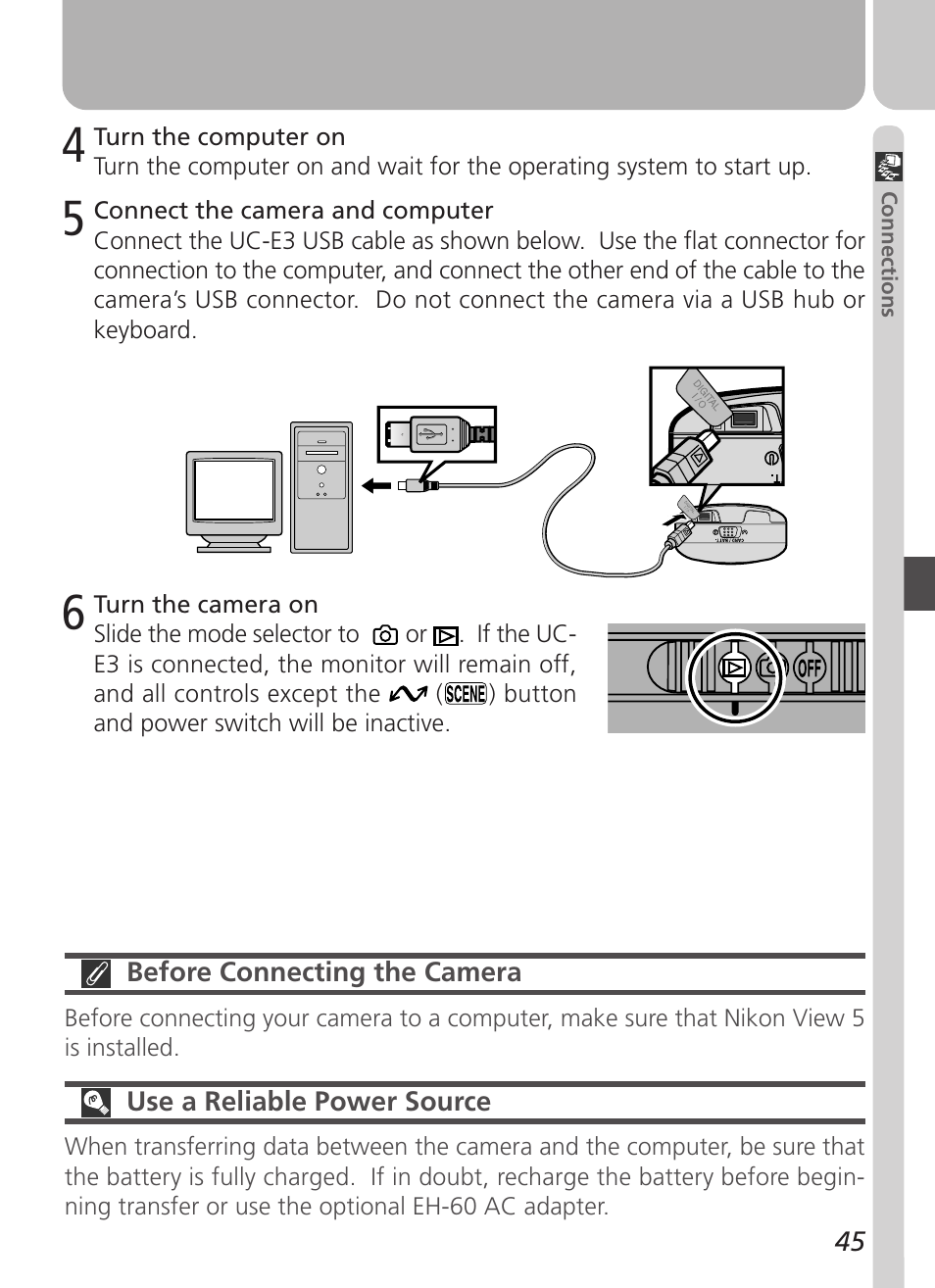 Nikon Coolpix 2500 User Manual | Page 57 / 120