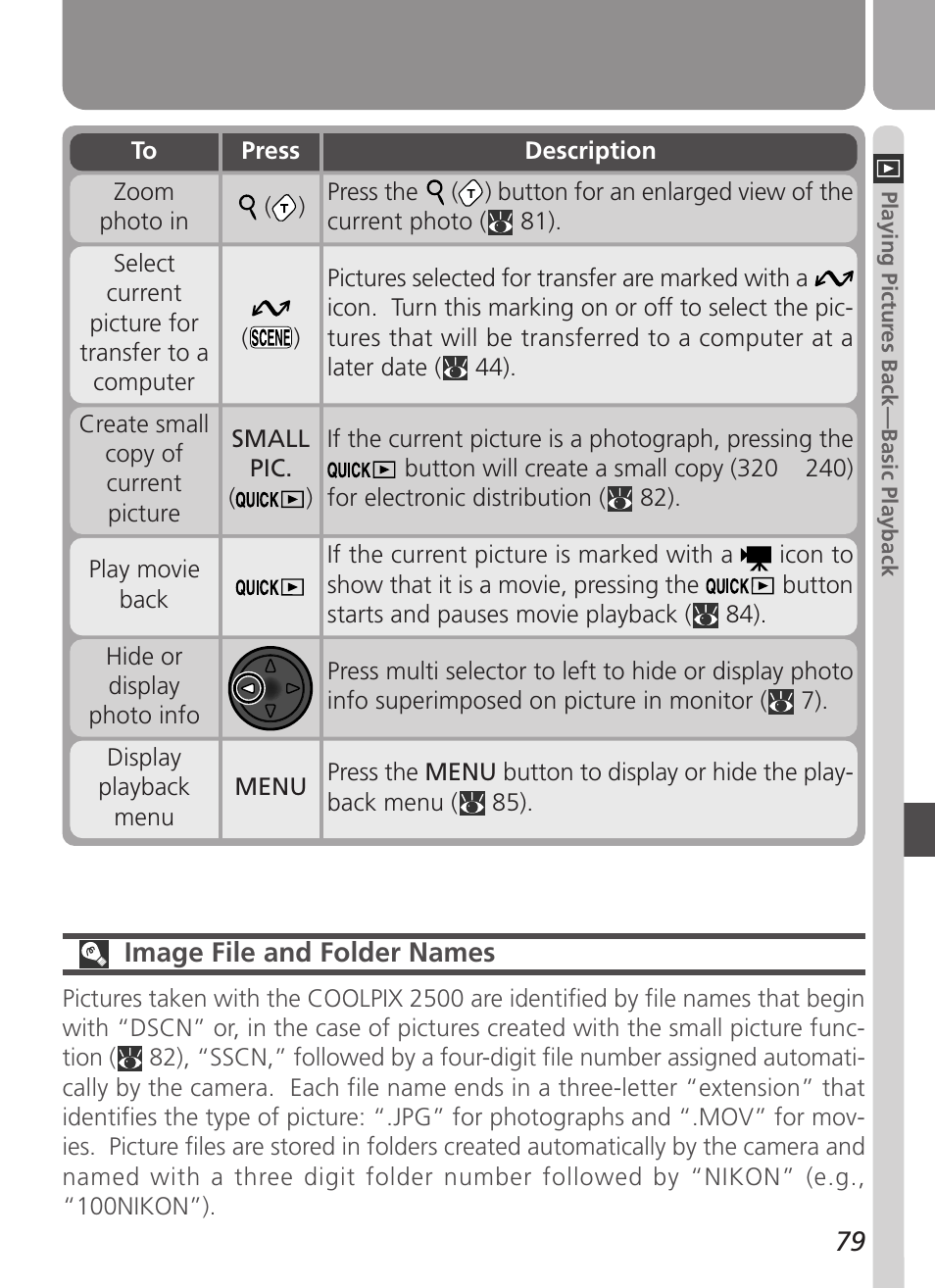 Nikon Coolpix 2500 User Manual | Page 91 / 120