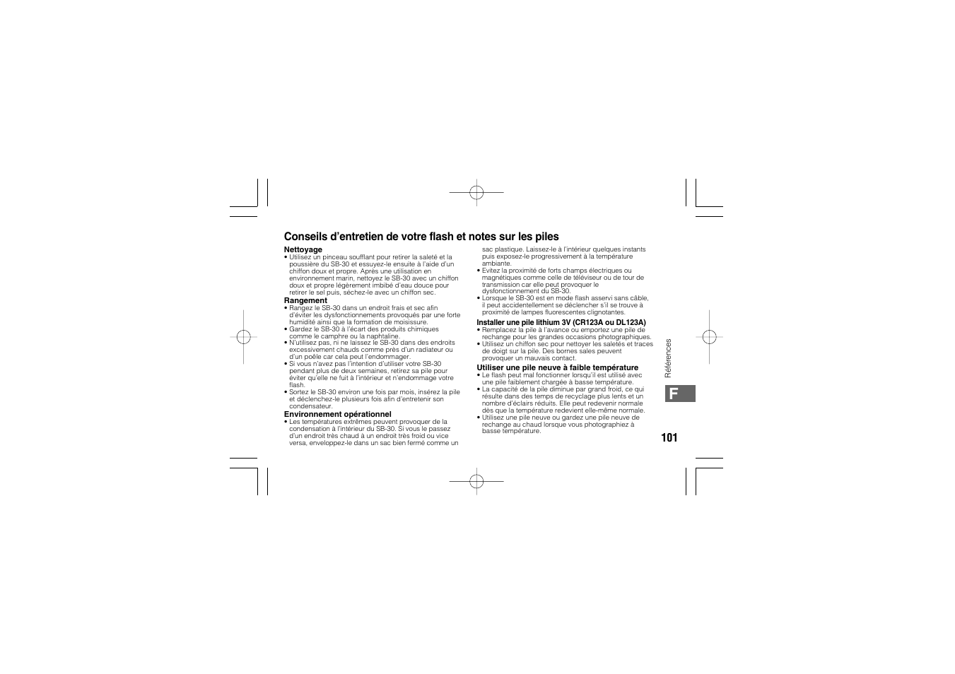 Nikon SB-30 User Manual | Page 103 / 139