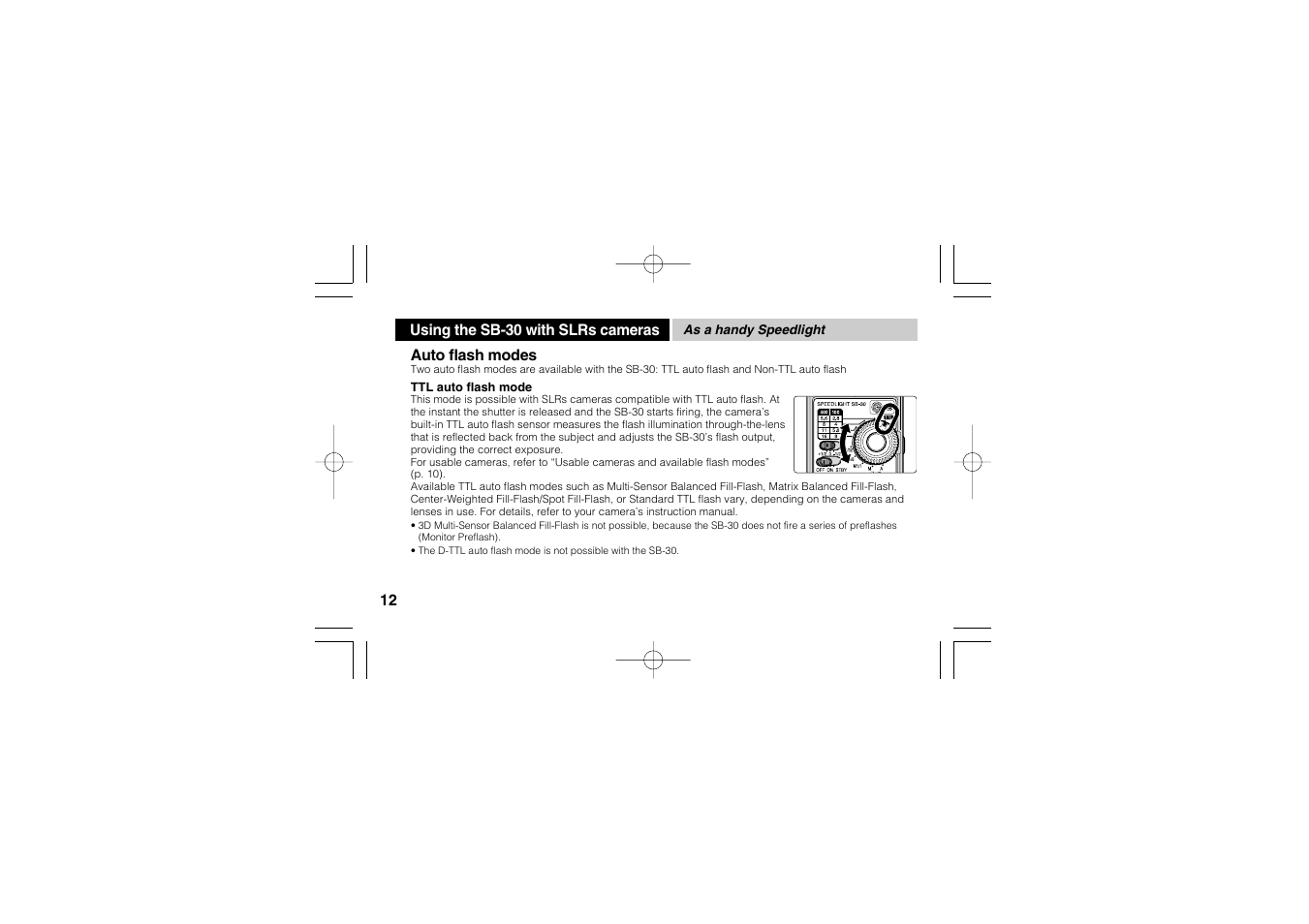 Nikon SB-30 User Manual | Page 14 / 139