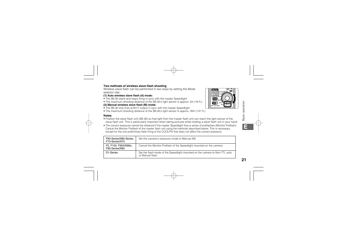 Nikon SB-30 User Manual | Page 23 / 139