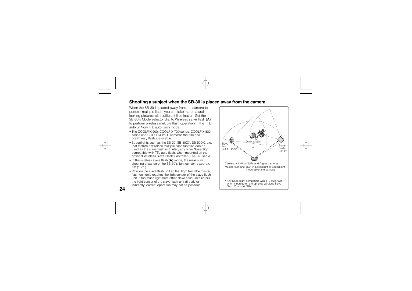 Nikon SB-30 User Manual | Page 26 / 139
