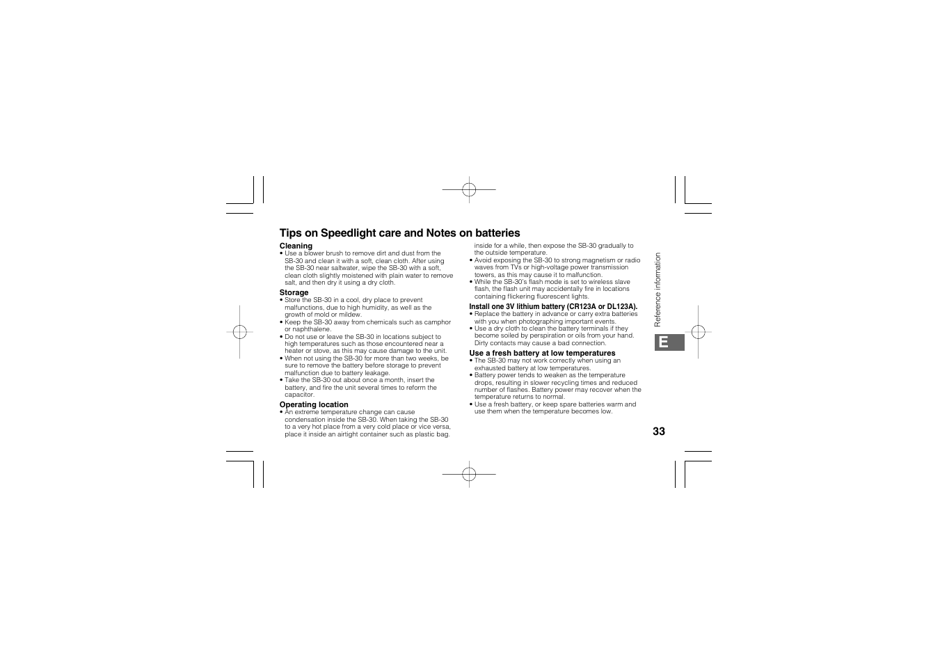Nikon SB-30 User Manual | Page 35 / 139