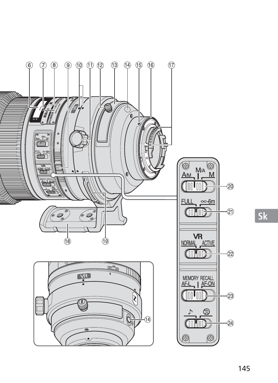 Nikon AF-S Nikkor 300mm f/2.8G ED VR II User Manual | Page 145 / 204