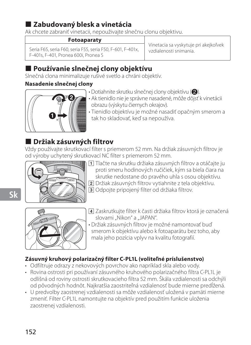 Jp en de fr es se ru nl it sk sk kr | Nikon AF-S Nikkor 300mm f/2.8G ED VR II User Manual | Page 152 / 204