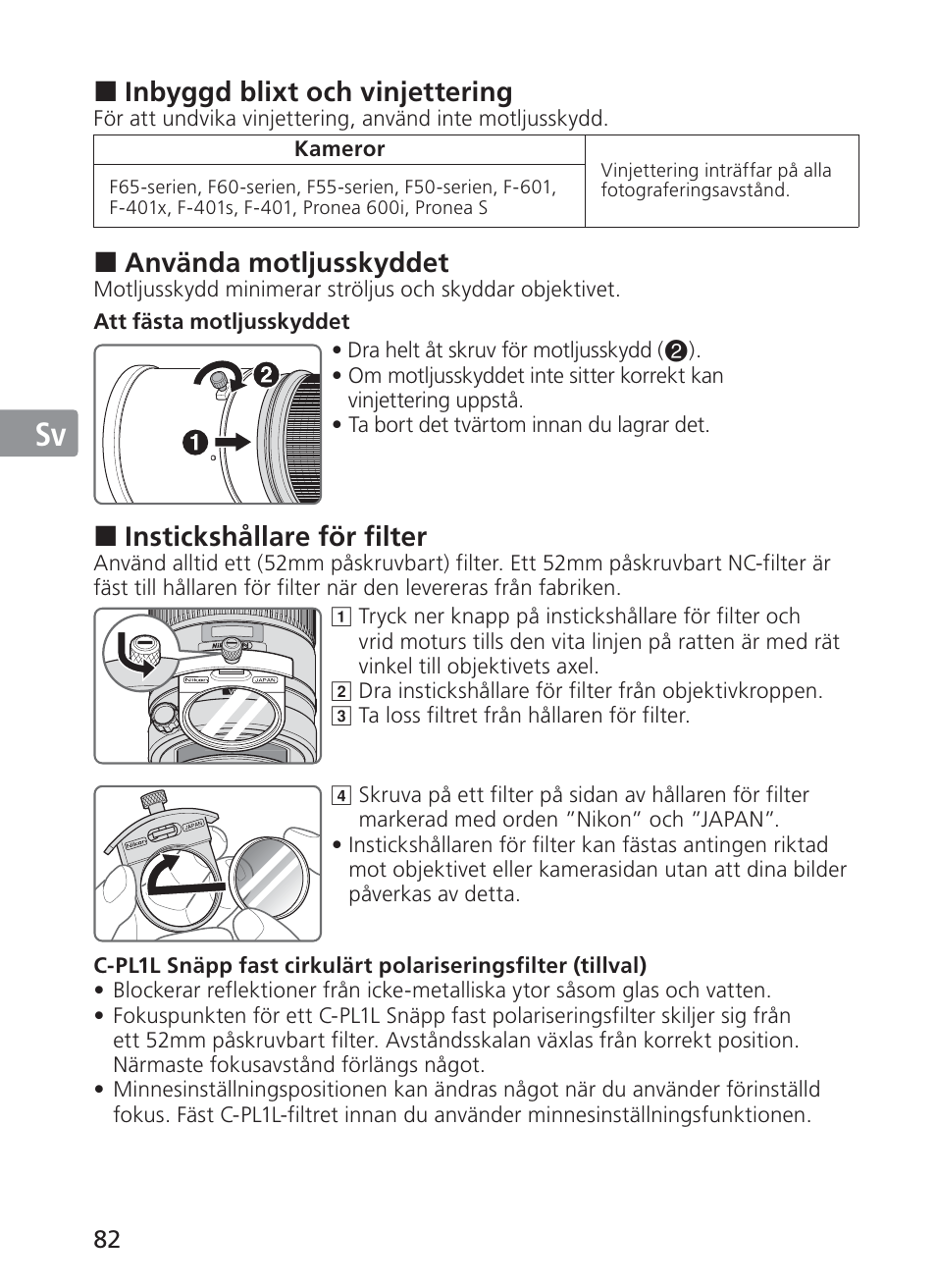 Jp en de fr es sv ru nl it ck ch kr | Nikon AF-S Nikkor 300mm f/2.8G ED VR II User Manual | Page 82 / 204