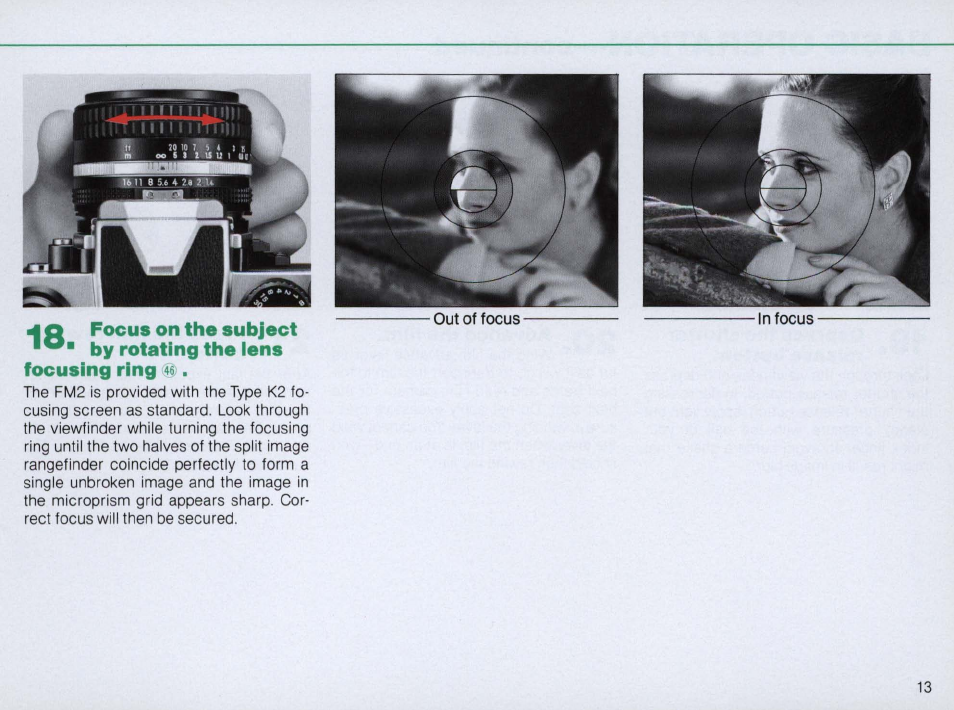 Q install the film cartridge, 4 a insert the film leader in the takeup spool | Nikon FM2 User Manual | Page 13 / 78