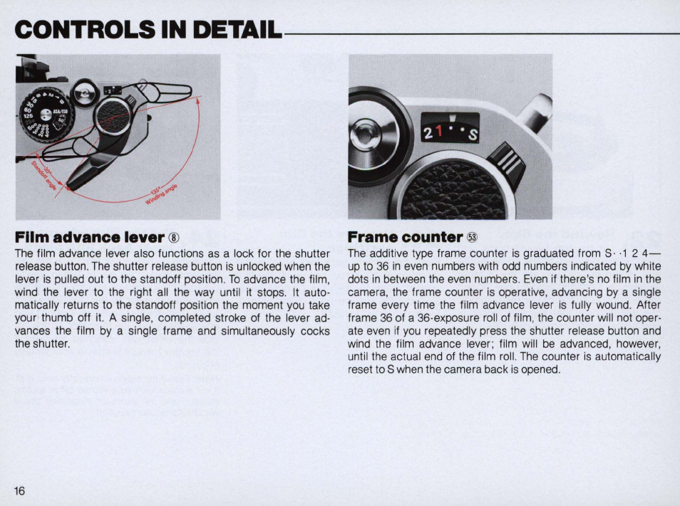 Basic operation —• continued, A y set the correct exposure, Basic operation | Continued | Nikon FM2 User Manual | Page 16 / 78