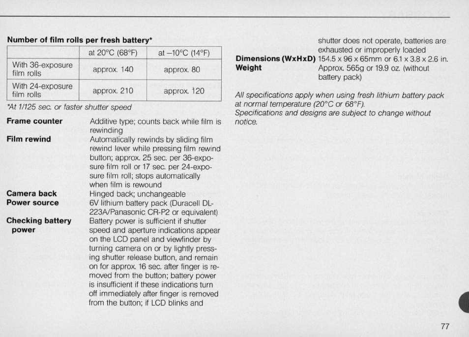 Exposure compensation | Nikon N6000 User Manual | Page 77 / 132