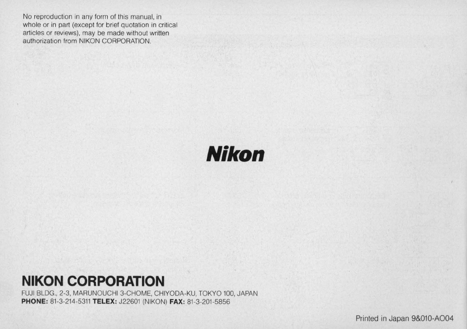 Auto exposure bracketing, Auto exposure bracketing 4 - 5 8 | Nikon N6000 User Manual | Page 84 / 132