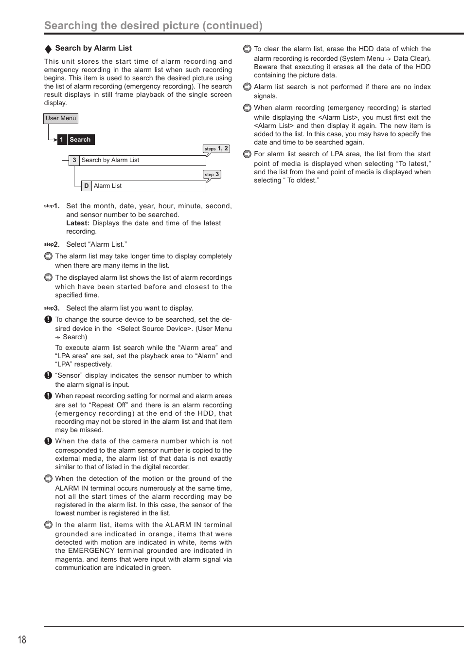 Searching the desired picture (continued) | Nikon DX-TL4516E User Manual | Page 18 / 37