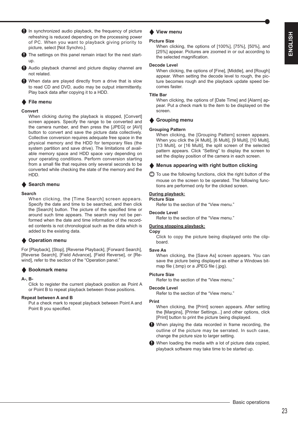 Nikon DX-TL4516E User Manual | Page 23 / 37