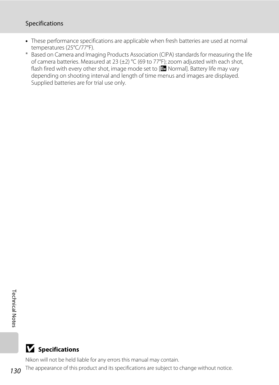 Nikon Coolpix L100 User Manual | Page 142 / 148