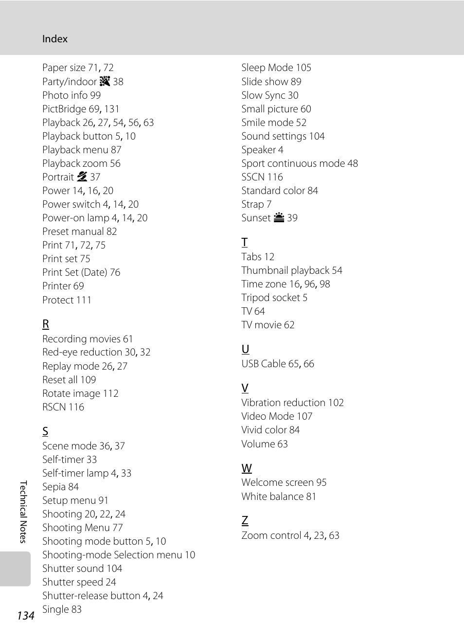 Nikon Coolpix L100 User Manual | Page 146 / 148