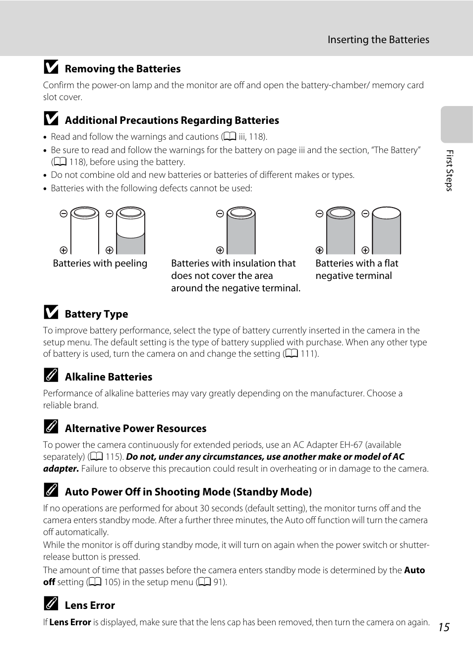 Nikon Coolpix L100 User Manual | Page 27 / 148