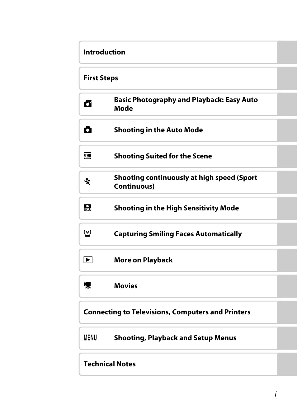 Nikon Coolpix L100 User Manual | Page 3 / 148