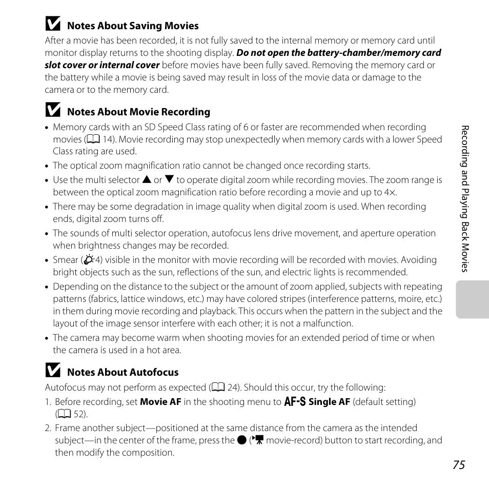 Nikon Coolpix S30 User Manual | Page 101 / 194