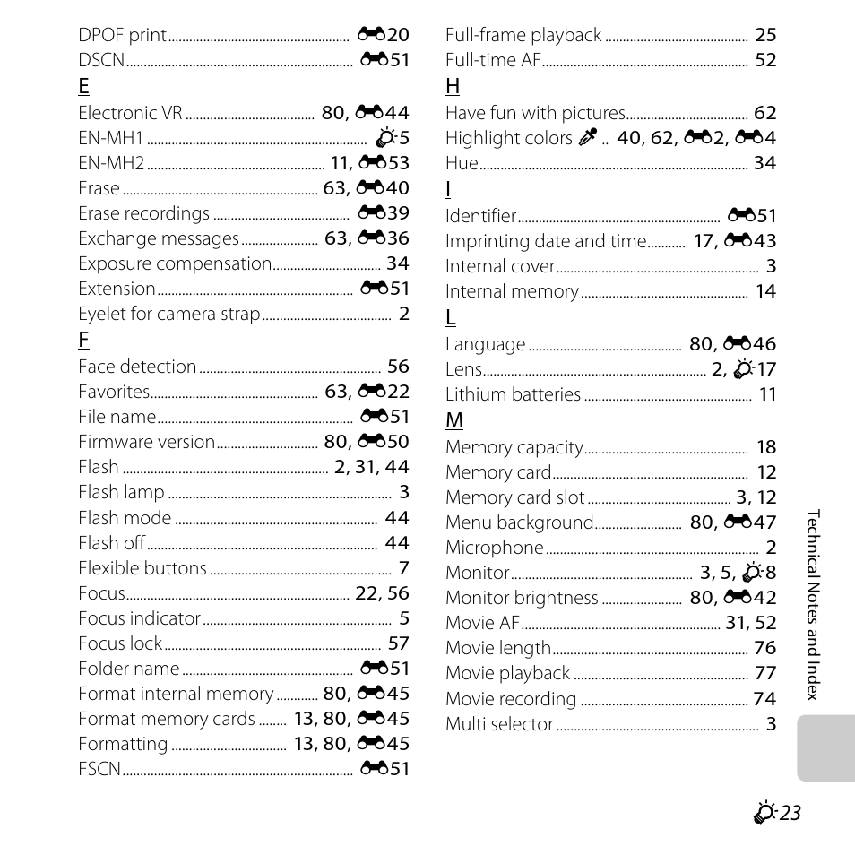 Nikon Coolpix S30 User Manual | Page 187 / 194