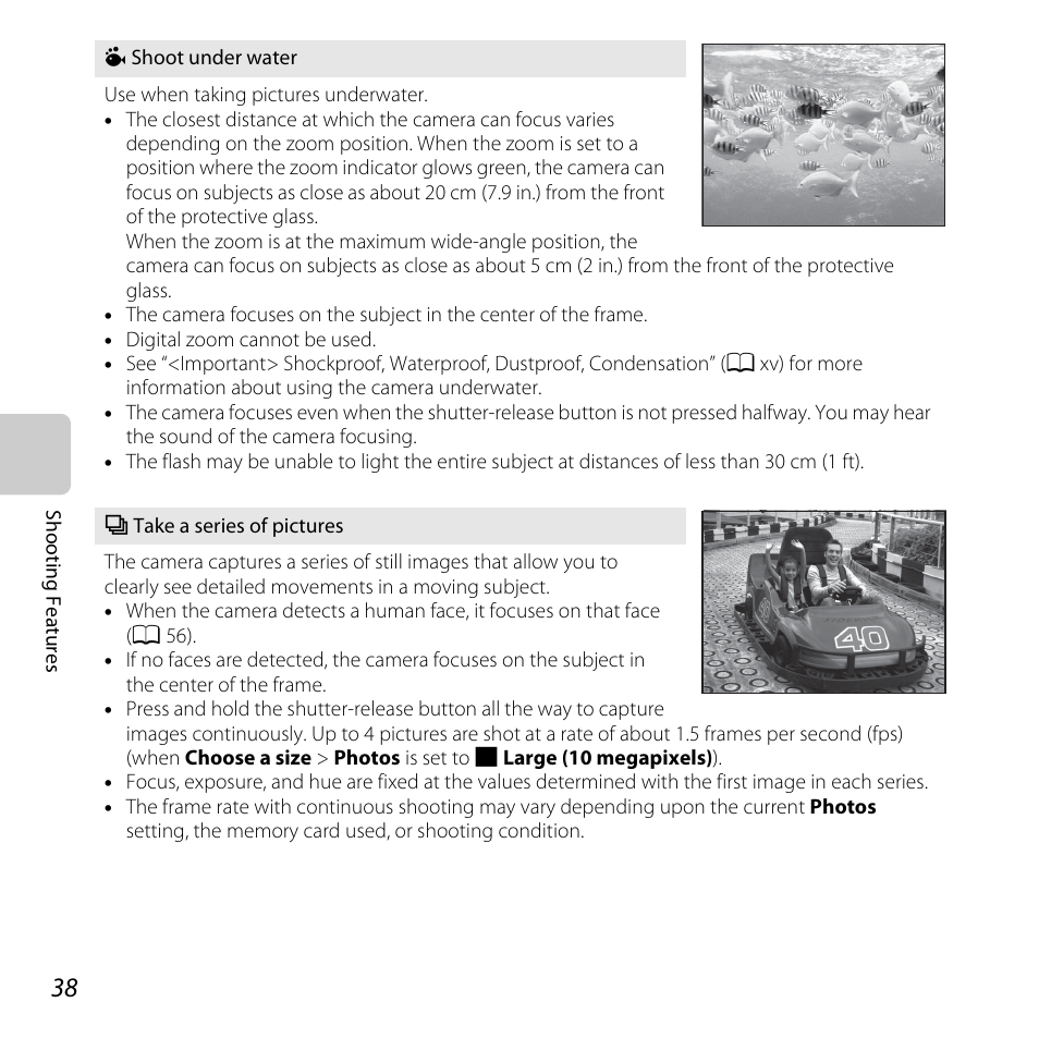 A 38, A 38) | Nikon Coolpix S30 User Manual | Page 64 / 194