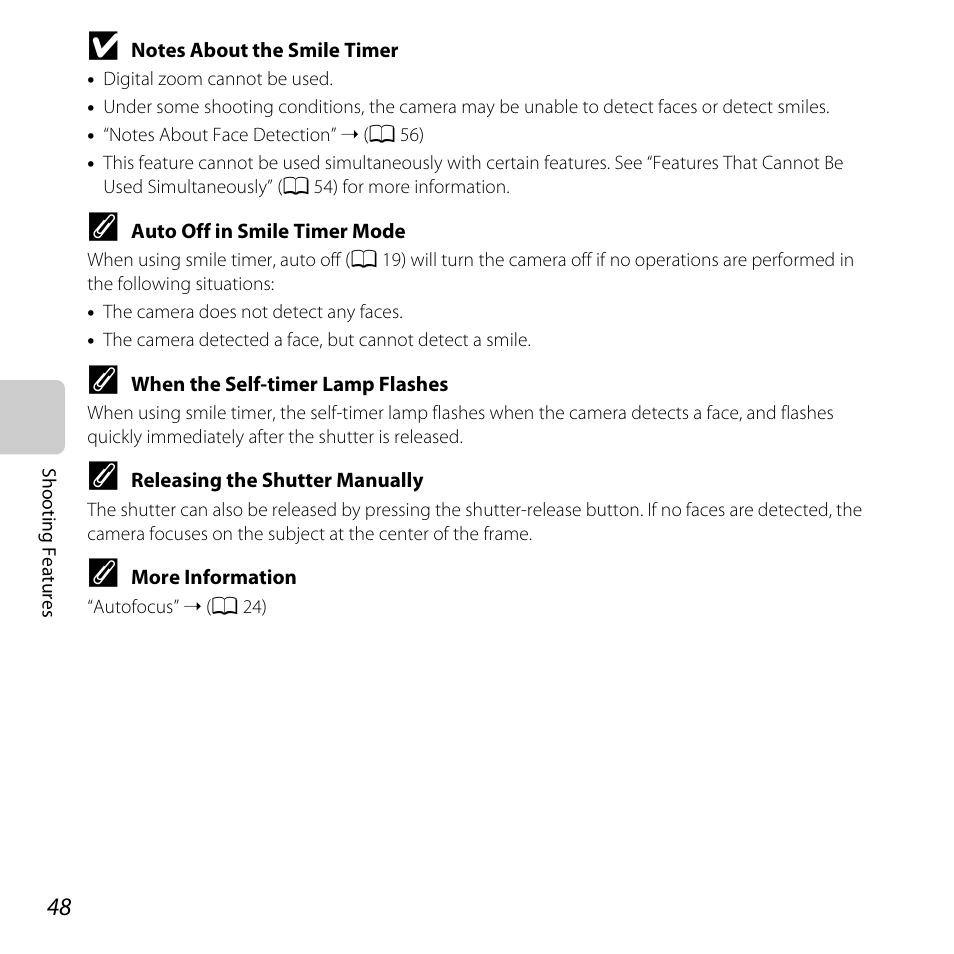 Nikon Coolpix S30 User Manual | Page 74 / 194