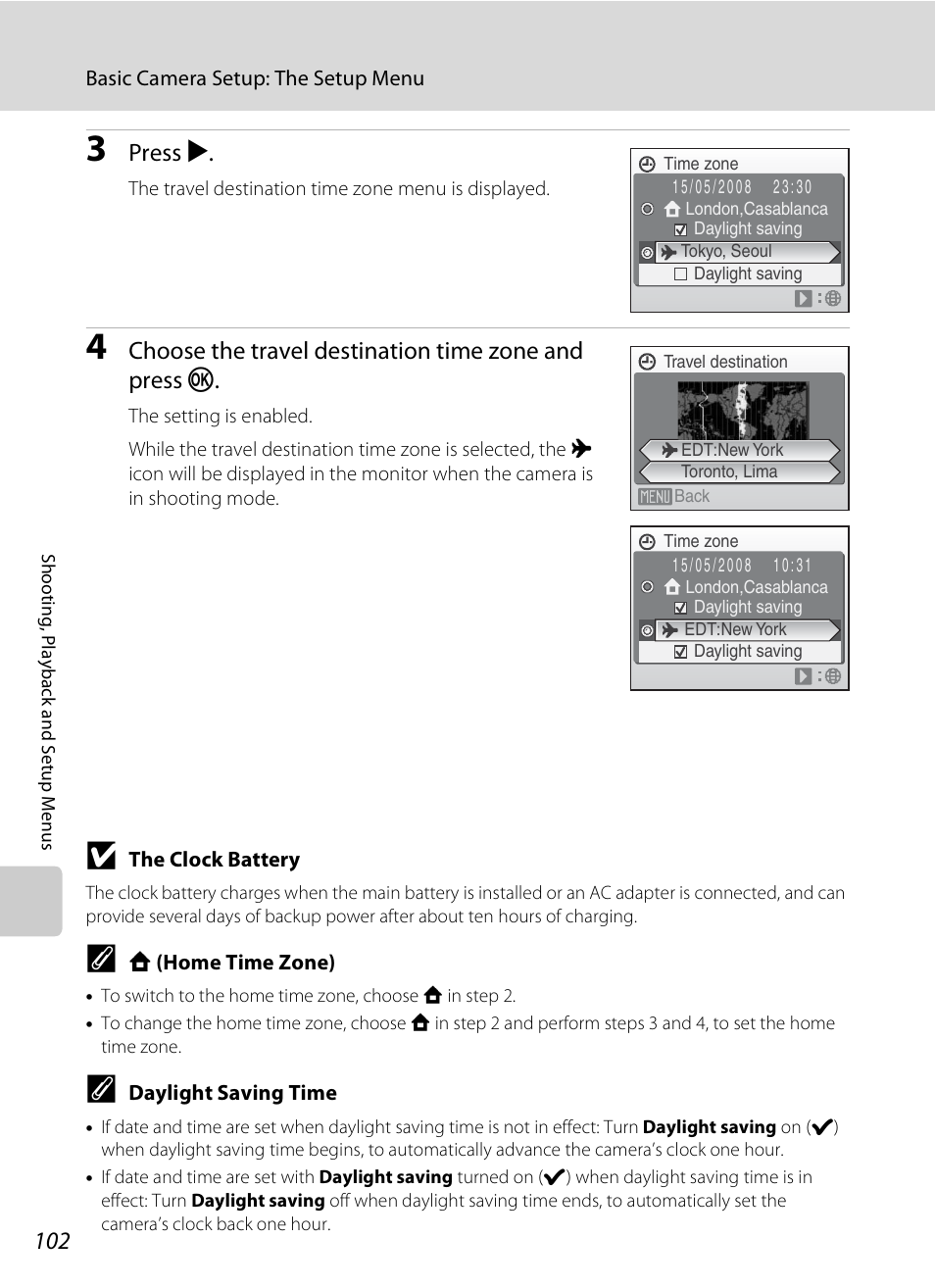 Press k | Nikon Coolpix S210 User Manual | Page 114 / 148