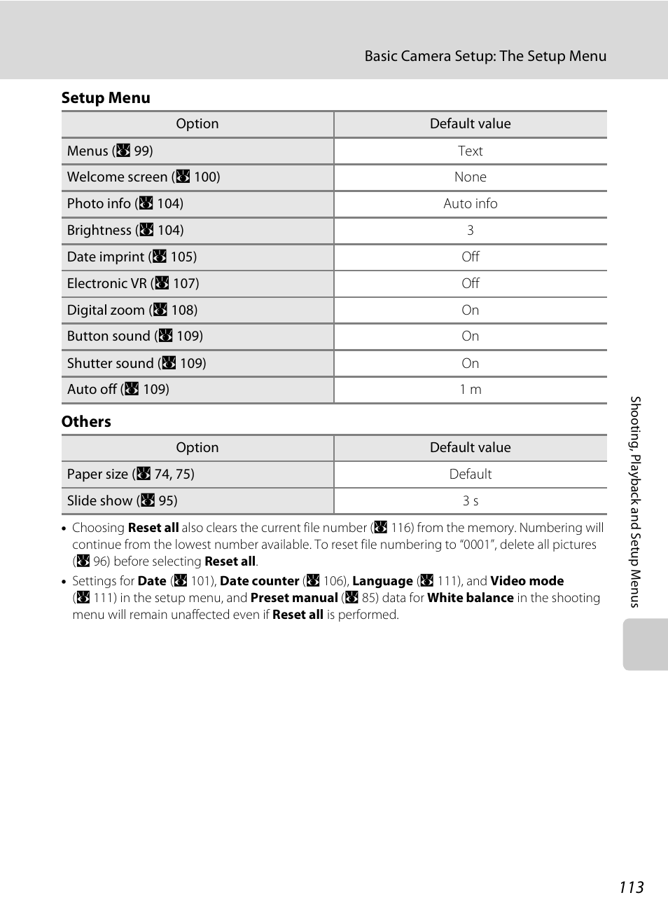 A 113) | Nikon Coolpix S210 User Manual | Page 125 / 148