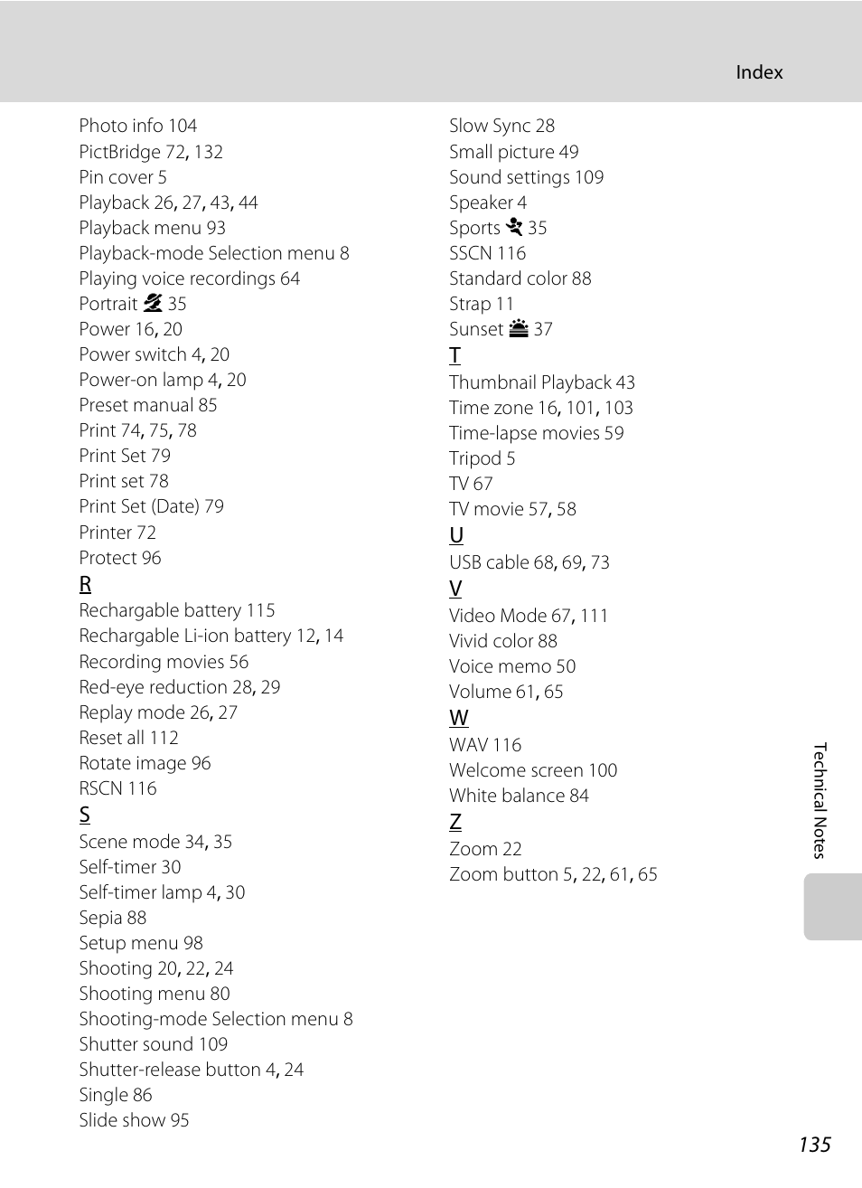 Nikon Coolpix S210 User Manual | Page 147 / 148