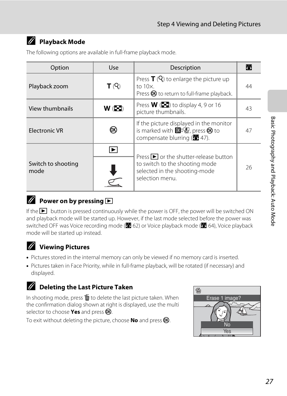 Nikon Coolpix S210 User Manual | Page 39 / 148