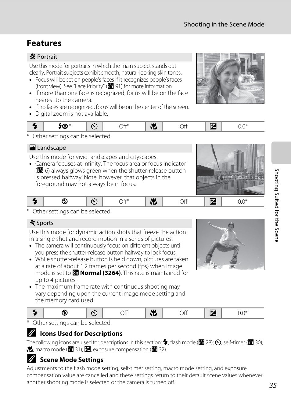 Features | Nikon Coolpix S210 User Manual | Page 47 / 148