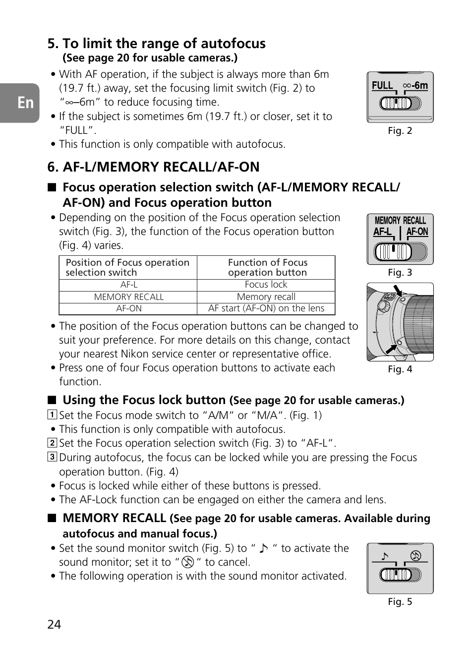 Nikon AF-S User Manual | Page 24 / 196