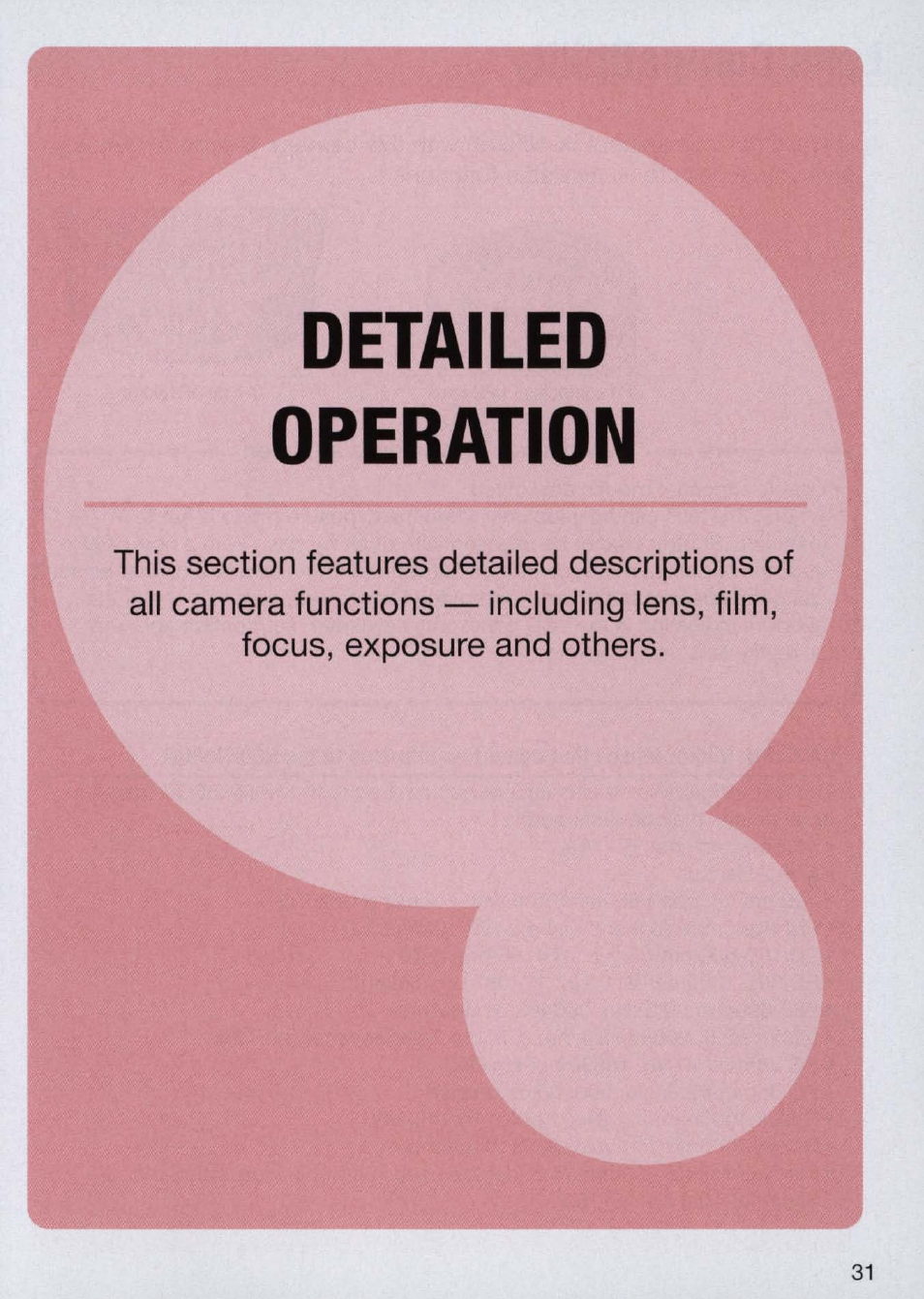 Detailed, Operation, Preparation -11 | Detailed operation | Nikon Camera N60 User Manual | Page 31 / 82