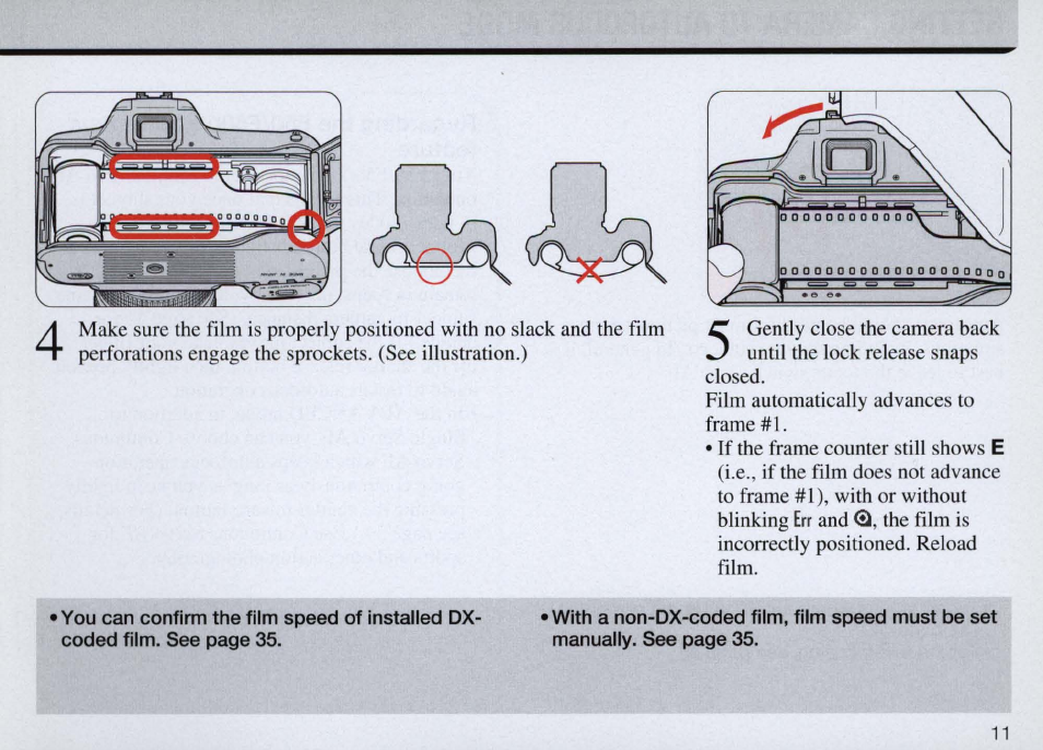 Installing bahery | Nikon Camera F50 User Manual | Page 11 / 97
