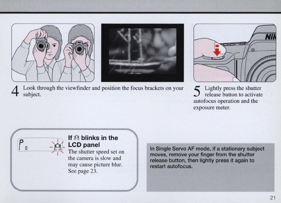 Nikon Camera F50 User Manual | Page 21 / 97