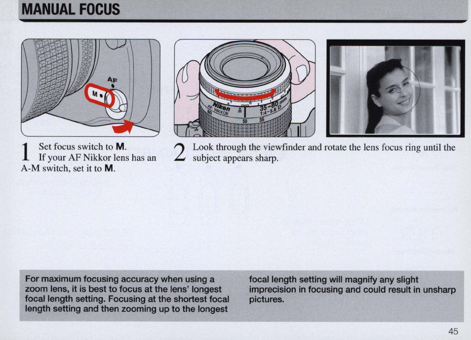 Nikon Camera F50 User Manual | Page 45 / 97