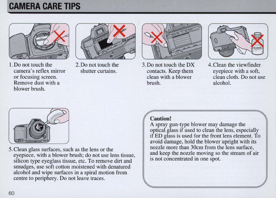 Nikon Camera F50 User Manual | Page 60 / 97