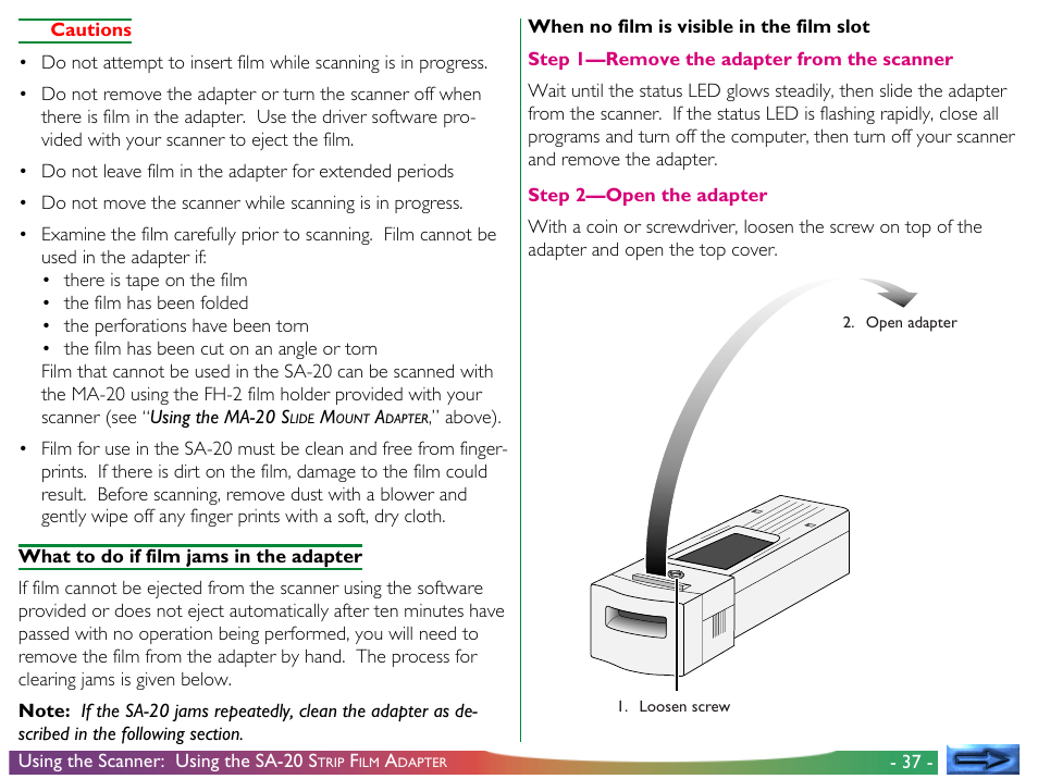 Nikon LS-30 User Manual | Page 37 / 49