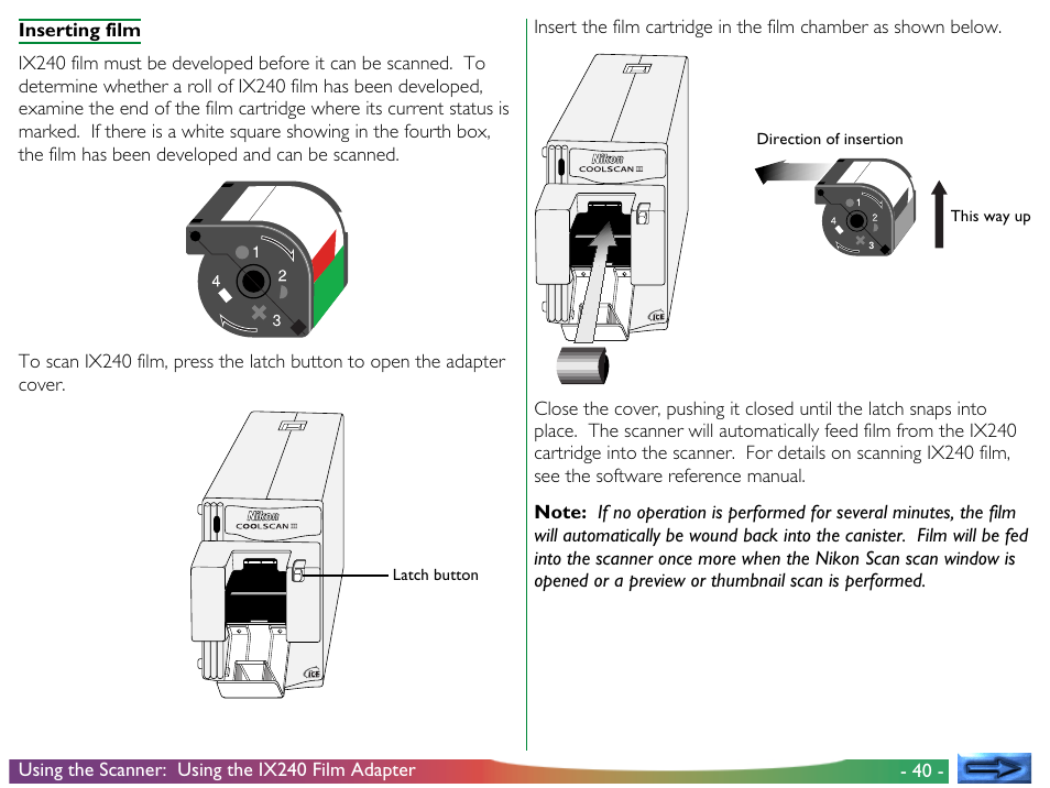 Nikon LS-30 User Manual | Page 40 / 49