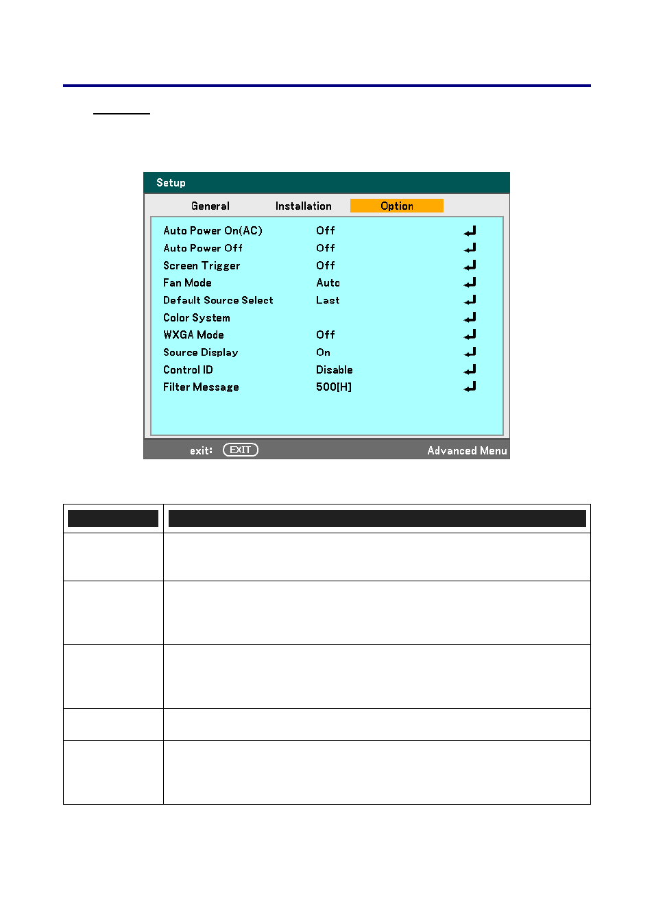 Options | Nikon NP4100 User Manual | Page 109 / 158